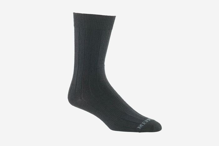 Mephisto Women's Phoenix Sock Black profile view