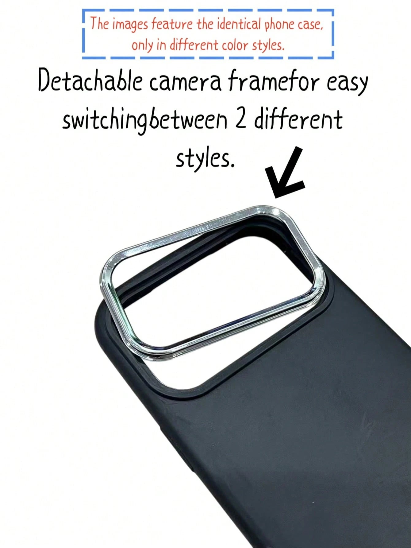 Phone Case, White Soft Touch Large Lens Window Shockproof Cover, Simple Daily Girly Accessory, Compatible With Apple 11 12 13 14 15 16 17 Pro Max