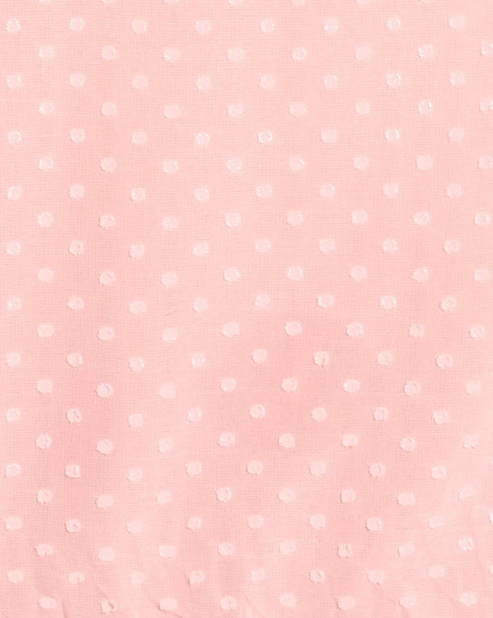 Pink Polka Dot Tablecloth | Tea Party, Ruffle, Coquette