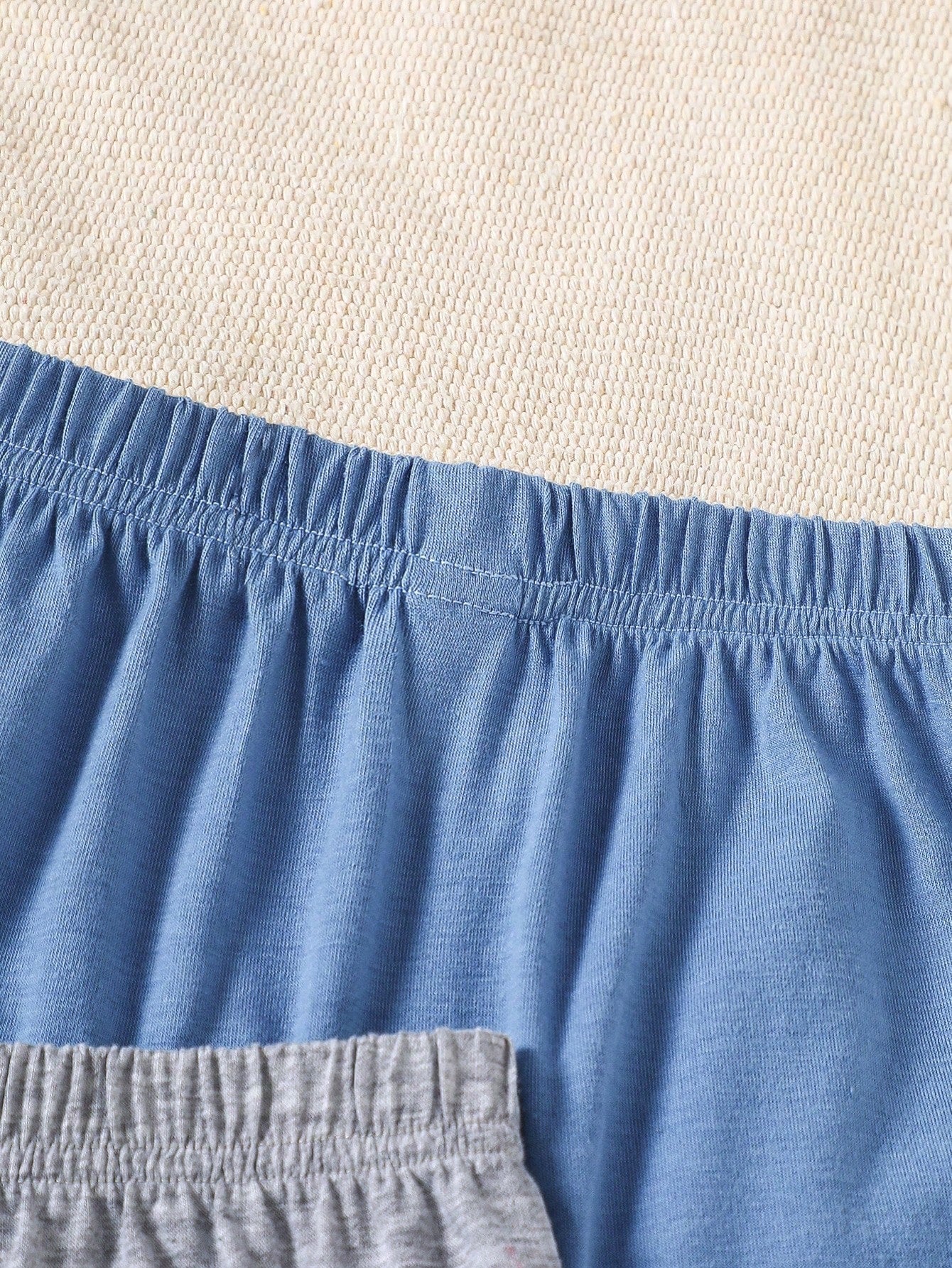 Playful Pals 4-Pack Baby Boy Plain Knit Casual Versatile Shorts