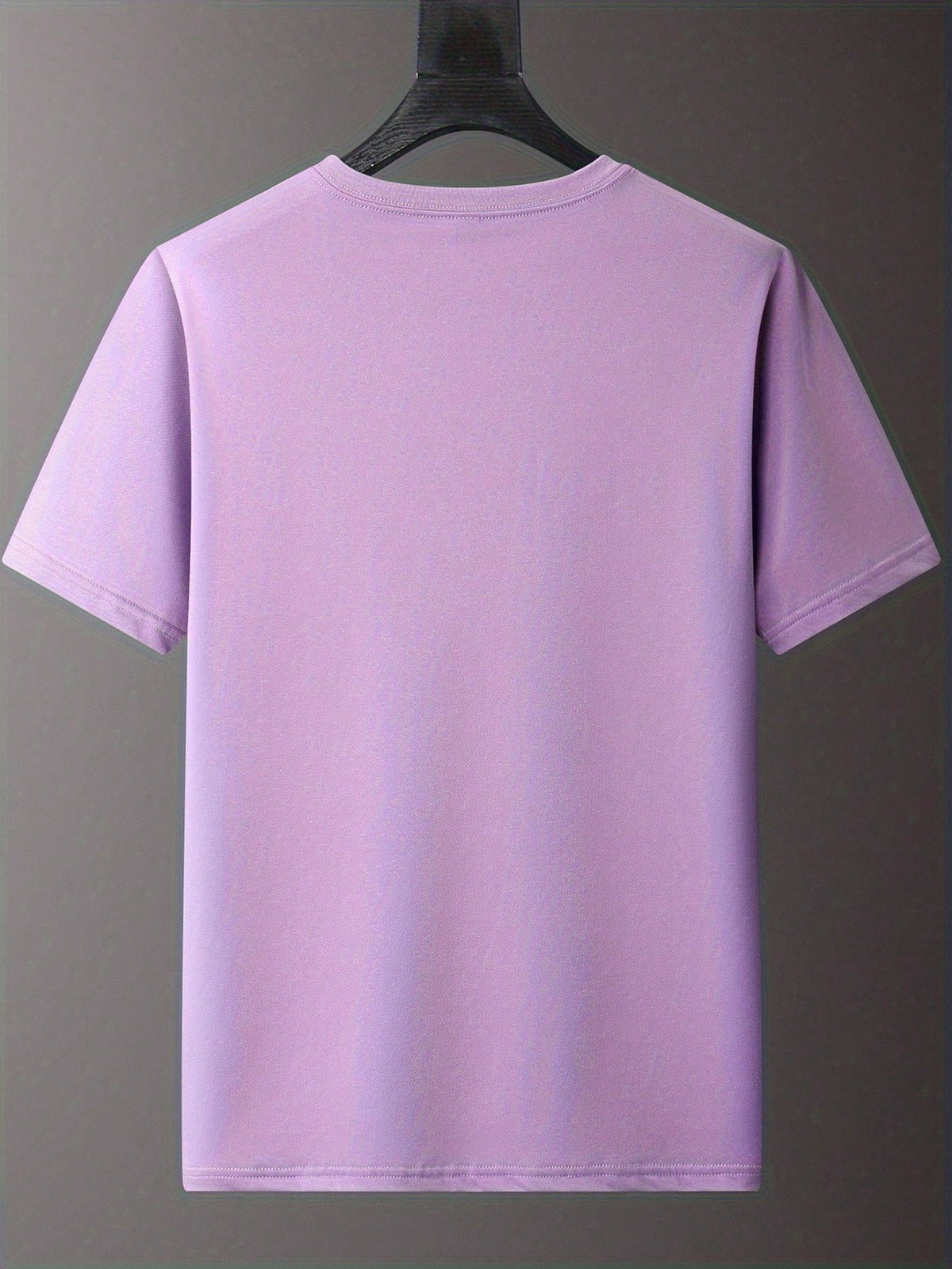 Plus Size-Limited Edition Women's T-Shirt, Pink And Purple "Limited Edition" Letter Print- Soft Elastic Polyester, Round Neck Short Sleeve Casual Top