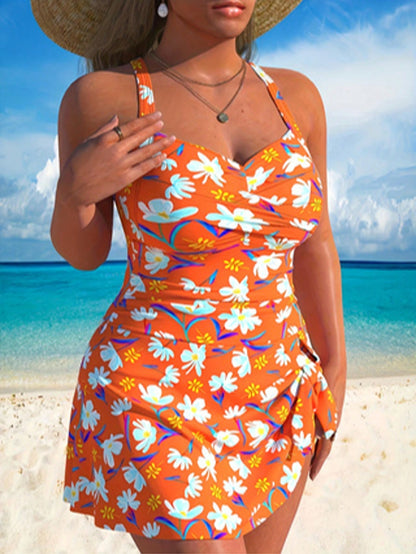 Plus Size One-Piece Swimsuit