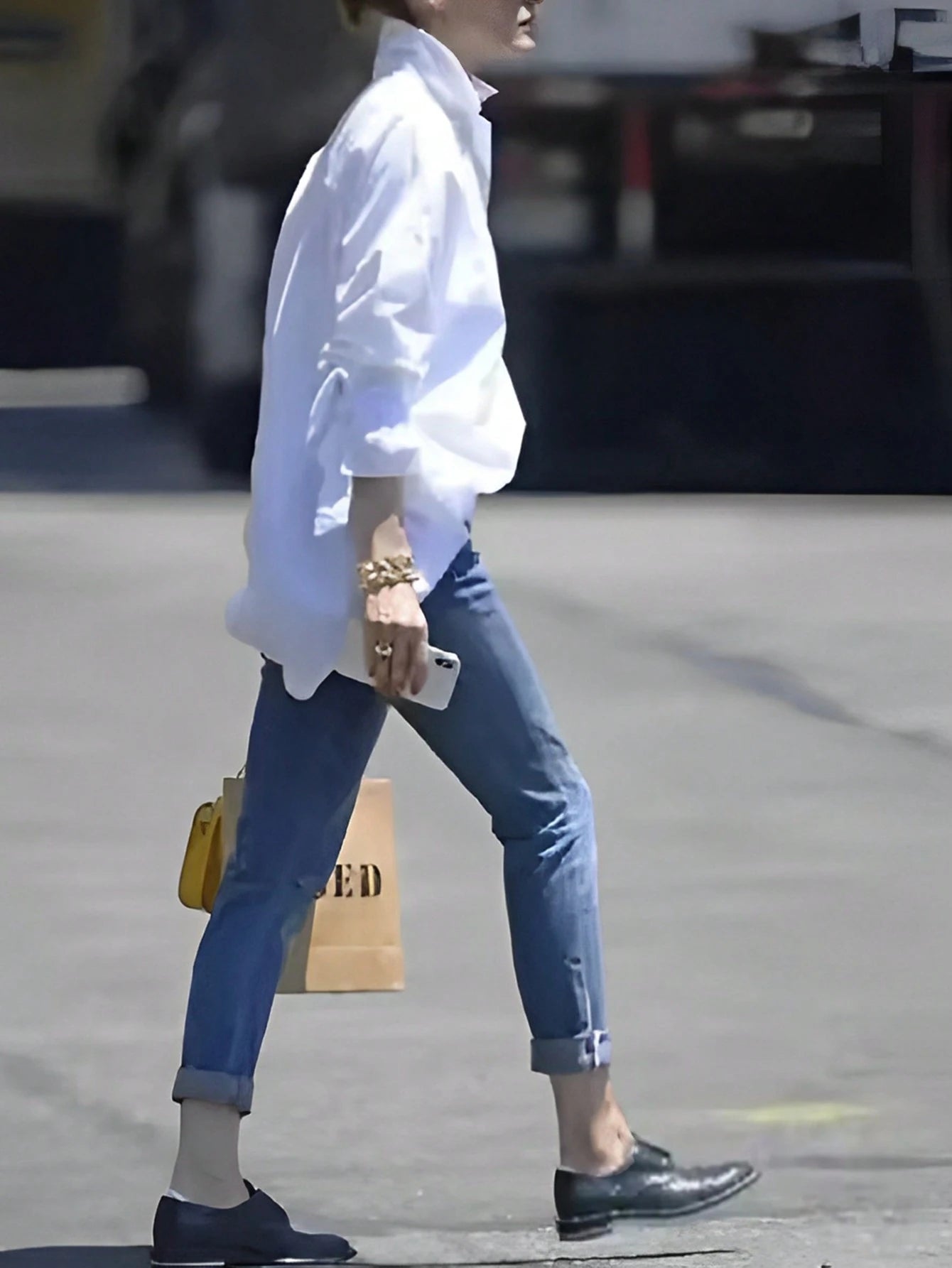 Polo Collar Plain Color Casual Commute Shirt, Simple Elegant Style, Versatile, Clean And Slimming Fit, Suitable For Spring/Summer/Autumn White