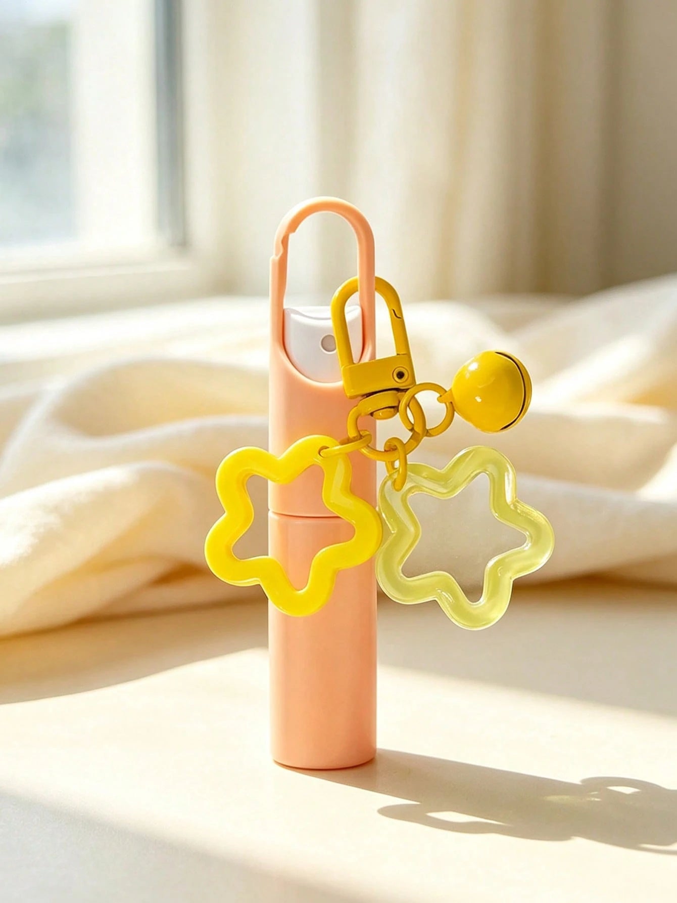 Portable Fragrance Spray Bottle With Cute Bear Keychain, Refillable Travel Fragrance Sprayer, Fashionable Mini Fragrance Bottle, Can Be Hung On Wallet/Bag/Keychain, Convenient To Carry, Leak-Proof Des