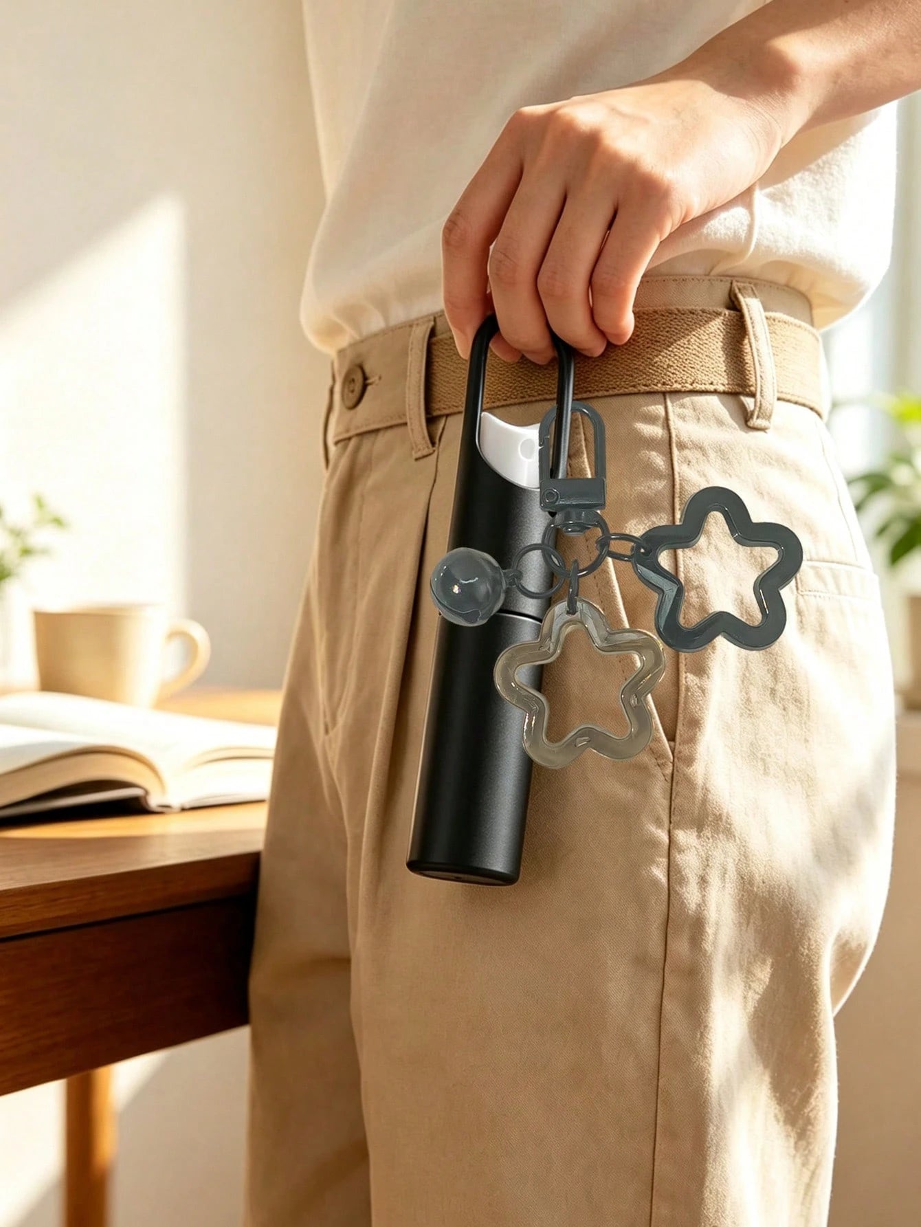 Portable Fragrance Spray Bottle With Cute Bear Keychain, Refillable Travel Fragrance Sprayer, Fashionable Mini Fragrance Bottle, Can Be Hung On Wallet/Bag/Keychain, Convenient To Carry, Leak-Proof Des