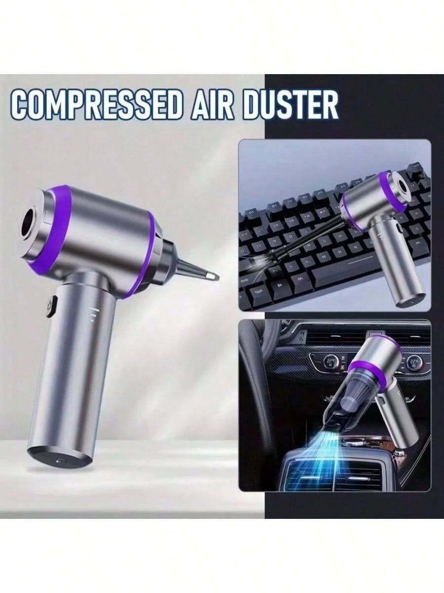 Portable Home Vacuum Cleaner, 20,000 Pa Powerful Suction, Portable Car Vacuum Cleaner, Wireless Handheld Vacuum Cleaner; Equipped With Brushless Motor; Suitable For Car, Home, Office, Camping And More