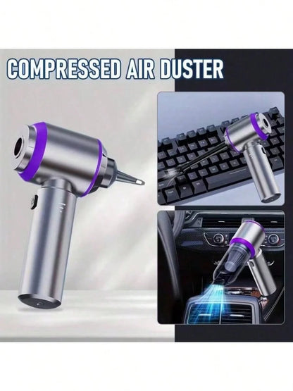 Portable Home Vacuum Cleaner, 20,000 Pa Powerful Suction, Portable Car Vacuum Cleaner, Wireless Handheld Vacuum Cleaner; Equipped With Brushless Motor; Suitable For Car, Home, Office, Camping And More