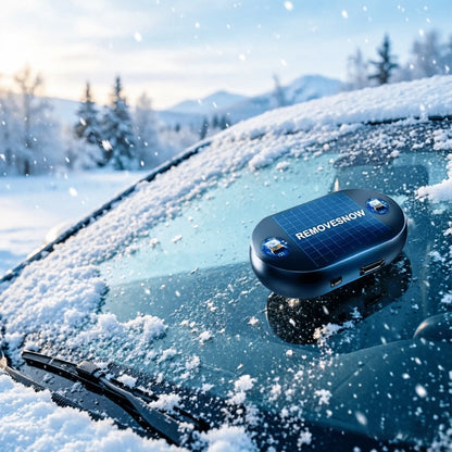 Portable Windshield Ice Scraper – Quick Snow & Frost Remover For Car Windows, Mirrors And Windshield, Winter Vehicle Deicing Tool