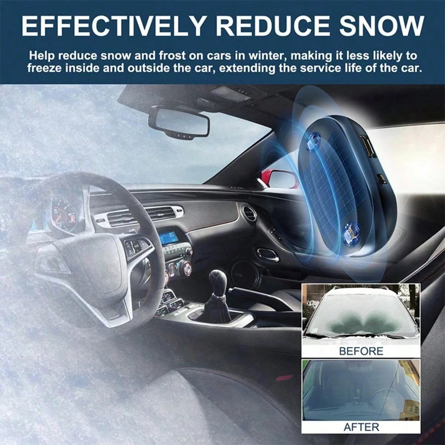 Portable Windshield Ice Scraper – Quick Snow & Frost Remover For Car Windows, Mirrors And Windshield, Winter Vehicle Deicing Tool