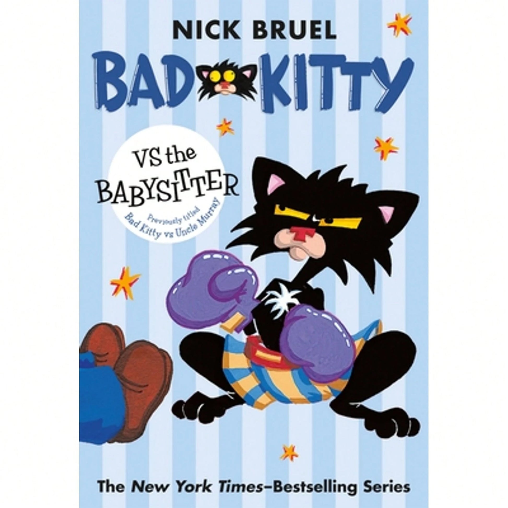 Pre-Owned Bad Kitty Vs The Babysitter (Paperback Black-And-White Edition) (Paperback) By Nick Bruel