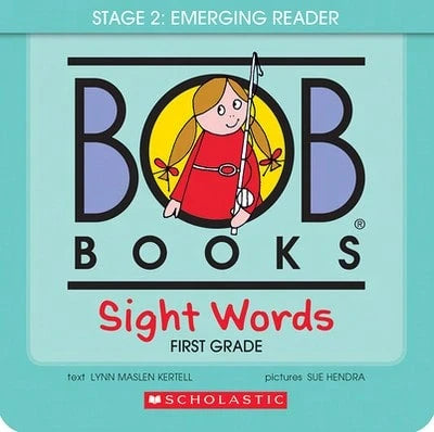 Pre-Owned Bob Books- Sight Words First Grade Box Set Decodable Phonics Books, Ages 4 And Up, First (Paperback) By Lynn Maslen Kertell