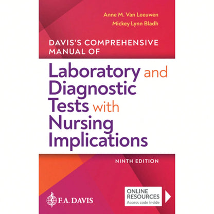 Pre-Owned Davis's Comprehensive Manual Of Laboratory And Diagnostic Tests With Nursing Implications (Paperback) By Anne M. Van Leeuwen, Mickey L. Bladh