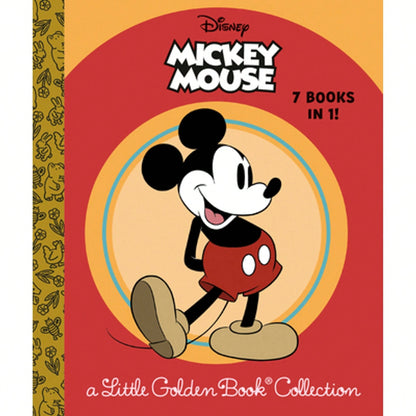 Pre-Owned Disney Mickey Mouse: A Little Golden Book Collection (Disney Mickey Mouse) (Hardcover) By Golden Books