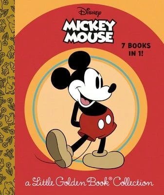 Pre-Owned Disney Mickey Mouse: A Little Golden Book Collection (Disney Mickey Mouse) (Hardcover) By Golden Books