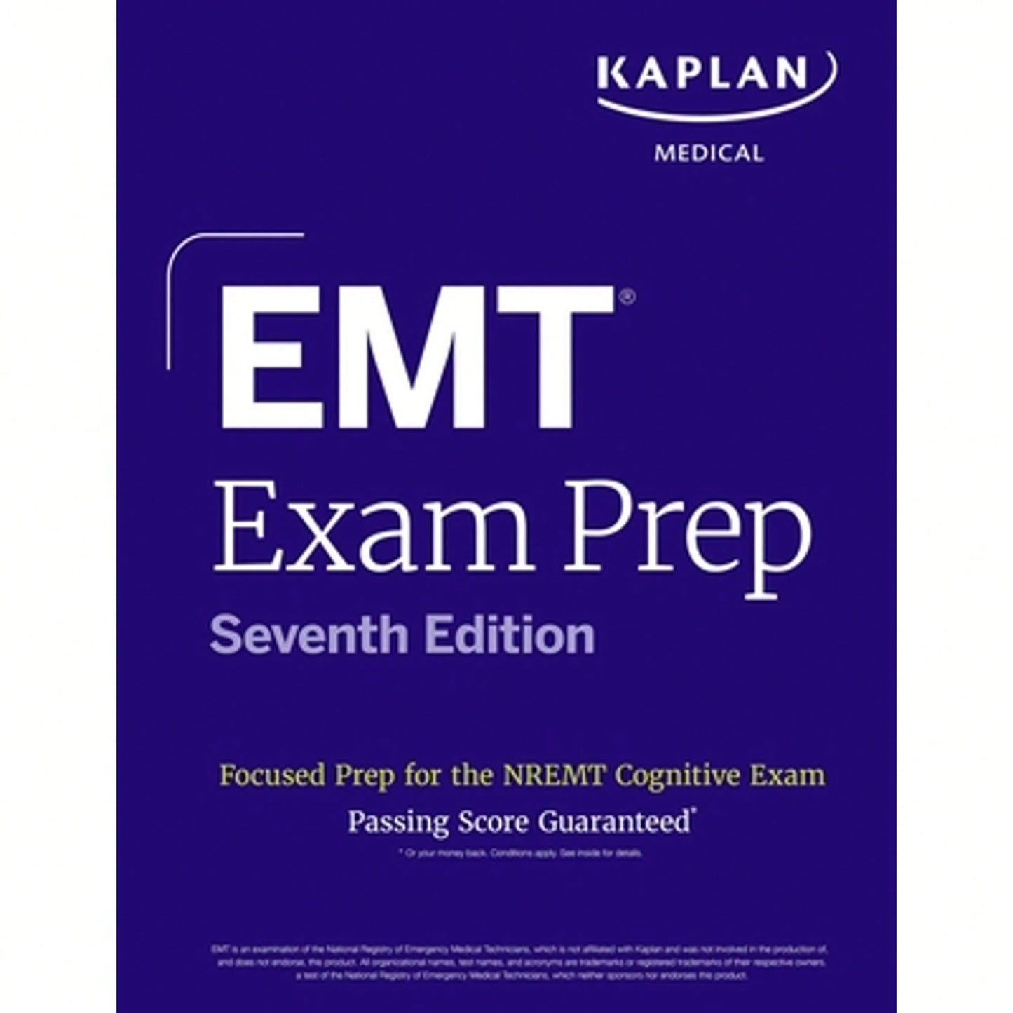 Pre-Owned EMT Exam Prep, Seventh Edition: Focused Prep Book And Study Guide For The Nremt Cognitive (Paperback) By Kaplan Medical