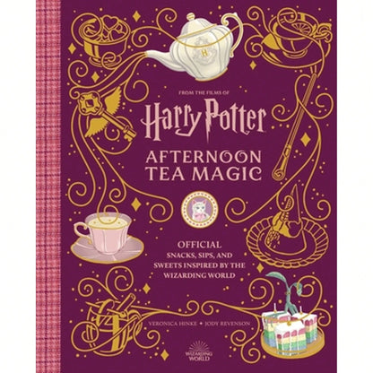 Pre-Owned Harry Potter: Afternoon Tea Magic: Official Snacks, Sips, And Sweets Inspired By The (Hardcover) By Veronica Hinke, Jody Revenson