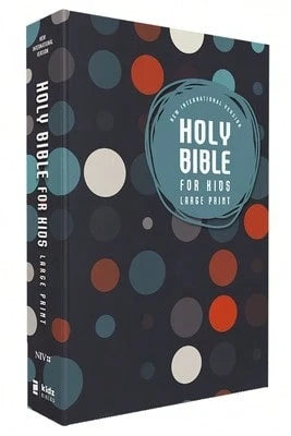 Pre-Owned NIV, Outreach Large Print Bible For Kids, Paperback (Paperback) By Zonderkidz