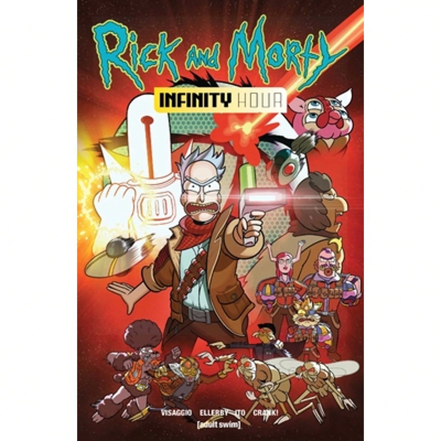 Pre-Owned Rick And Morty: Infinity Hour (Paperback) By Magdalene Visaggio, Leonardo Ito, Crank!