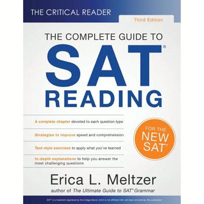Pre-Owned The Critical Reader: The Complete Guide To SAT Reading, 3rd Edition (Paperback) By Erica L Meltzer