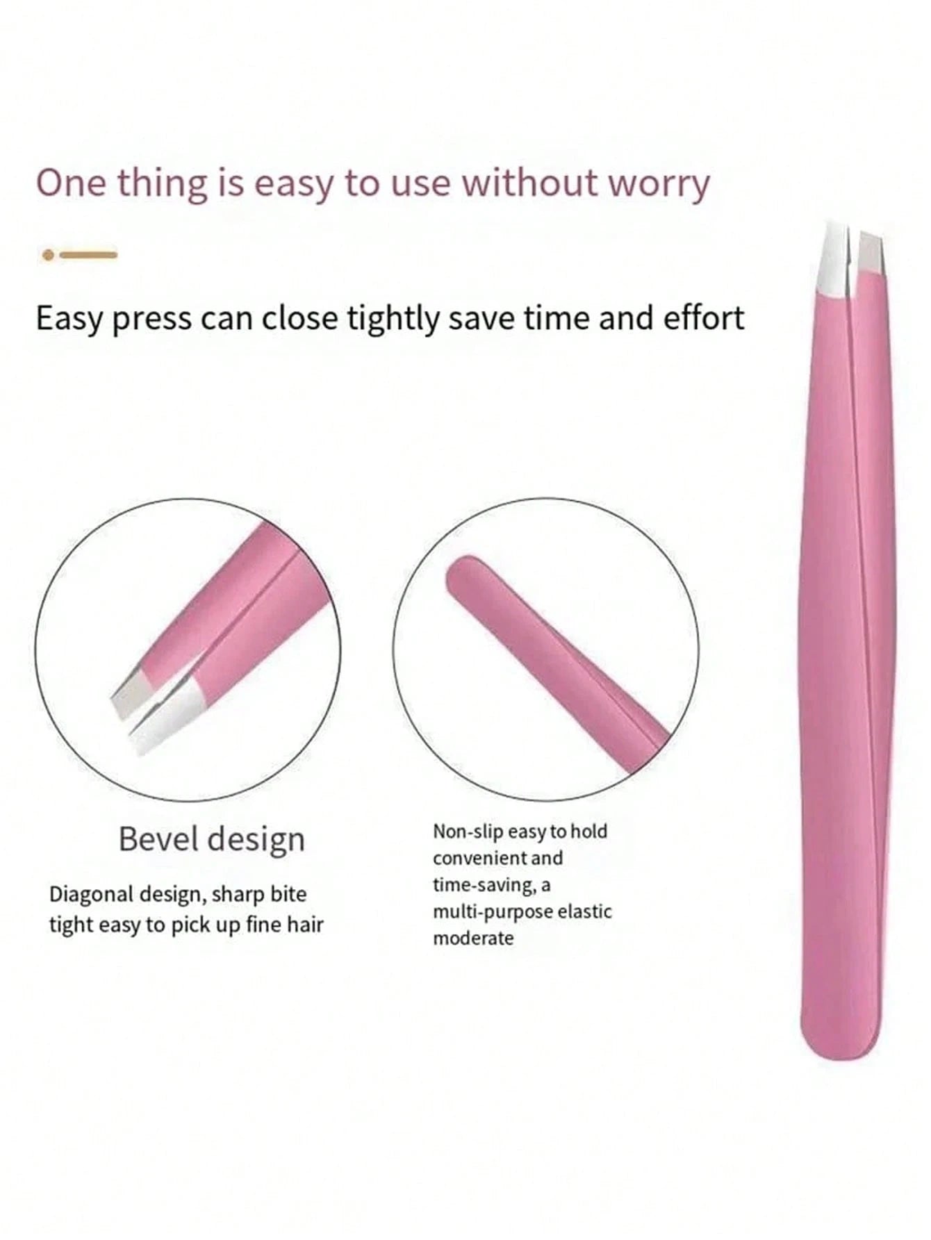 Professional Eyebrow Tweezers Hair Removal Tweezers, Mini Travel Tweezers, Facial Hair Grooming Tweezers, Precision Tweezers, Best Tweezers For Sensitive Skin, Precision Slanted Tip Tweezers, Stainles