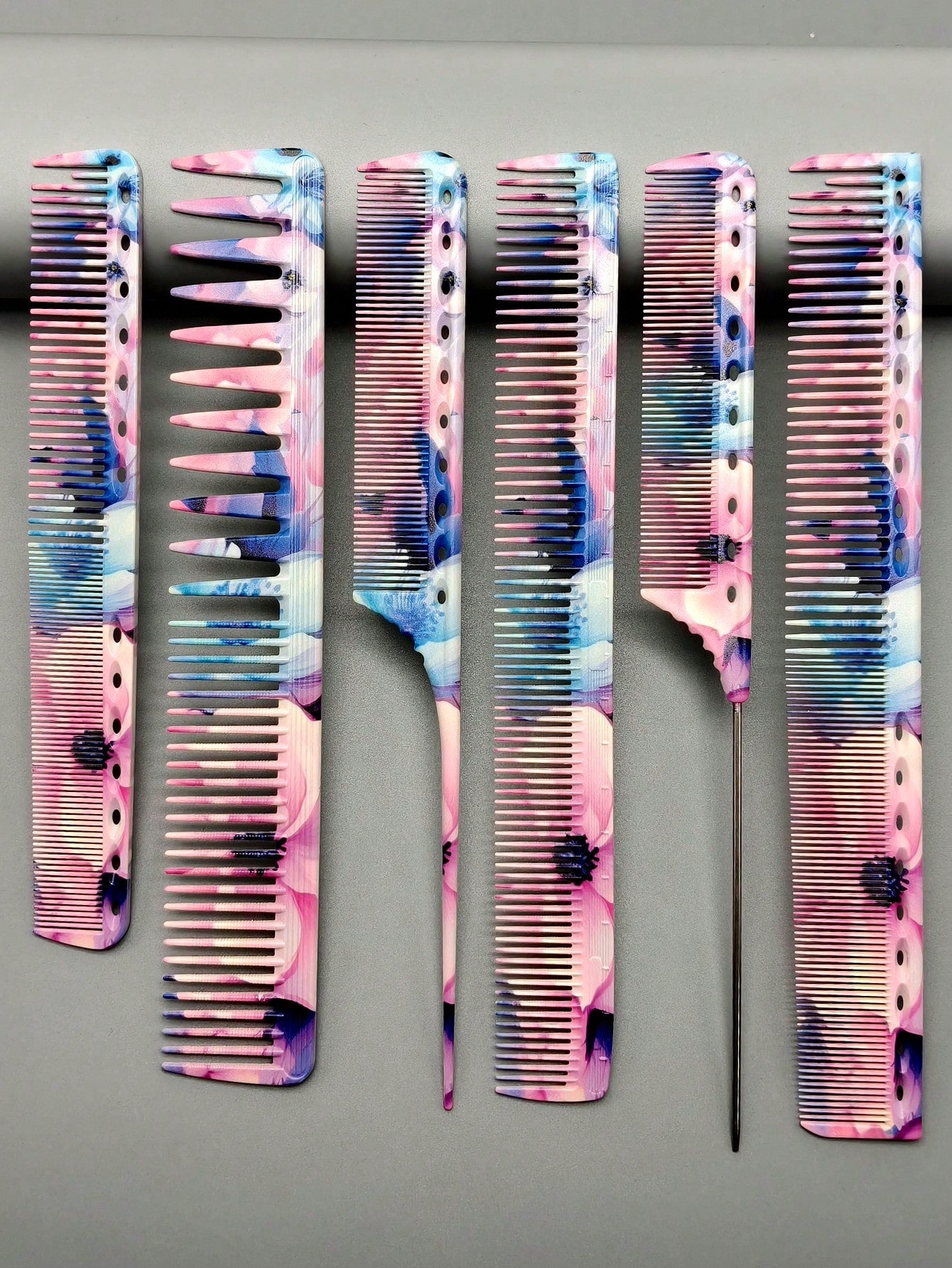 Professional Hair Styling Comb For Hair Salon, Hairdresser's Cutting Comb, Essential Trimming Comb For Beauty Salon And Bridal, Multiple Styles Available, Including Tail Comb/Men's Hair Comb/Women's H