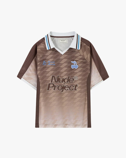 Radja Football Tee Brown