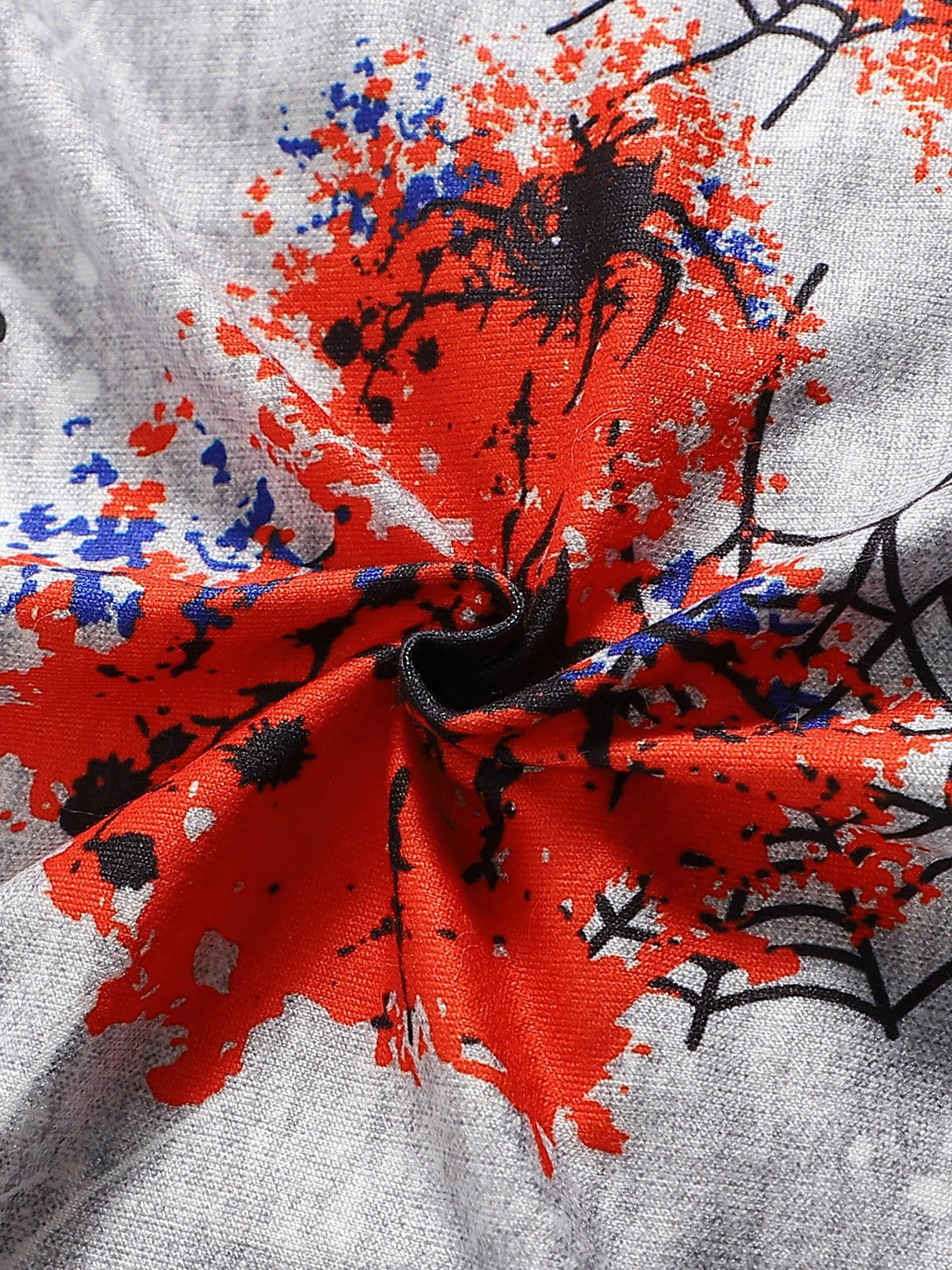 Random 10pcs Cool Spider Print Boys Boxer Briefs, Comfortable Boys Underwear