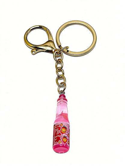 Realistic Japanese Gashapon Soda Keychain, Cute Creative Mini Soda Pendant, Mini Dollhouse Decor