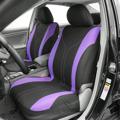 REMAX Car Seat Covers Set Polyester Fabric Airbag Compatible Universal Fit Auto Accessories For Women New Design,Car Seat Cover Full Set