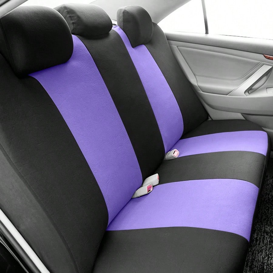 REMAX Car Seat Covers Set Polyester Fabric Airbag Compatible Universal Fit Auto Accessories For Women New Design,Car Seat Cover Full Set