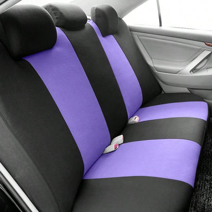 REMAX Car Seat Covers Set Polyester Fabric Airbag Compatible Universal Fit Auto Accessories For Women New Design,Car Seat Cover Full Set