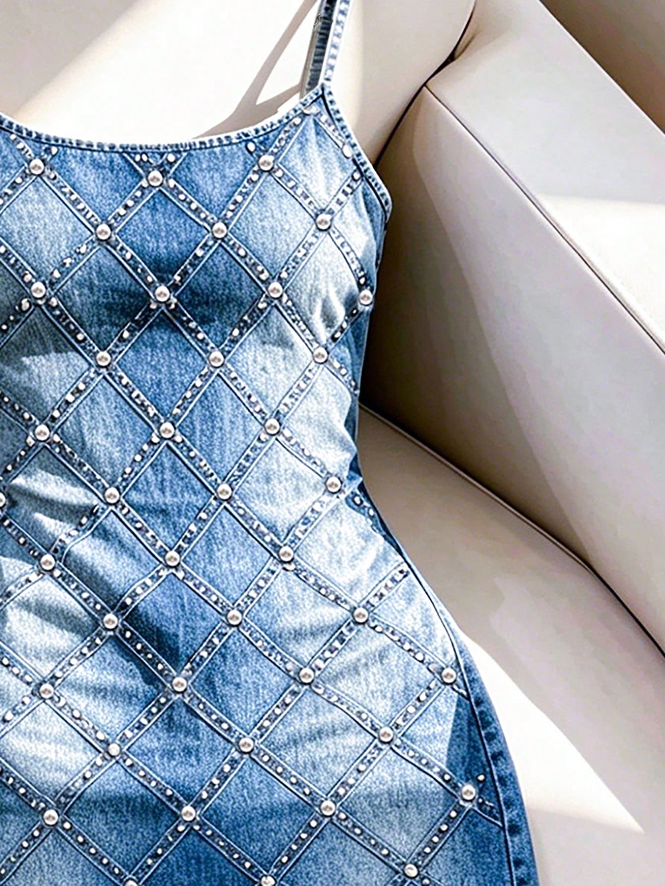 Resyla New Arrival, Best Seller: Special Print Fabric, Regular Fit, Women's Spaghetti Strap Slim Fit Maxi Dress