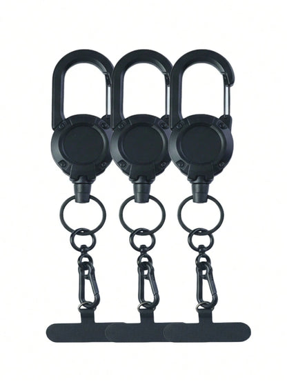 Retractable Phone Lanyard Duty Multitool Badge Holder Phone Buckle