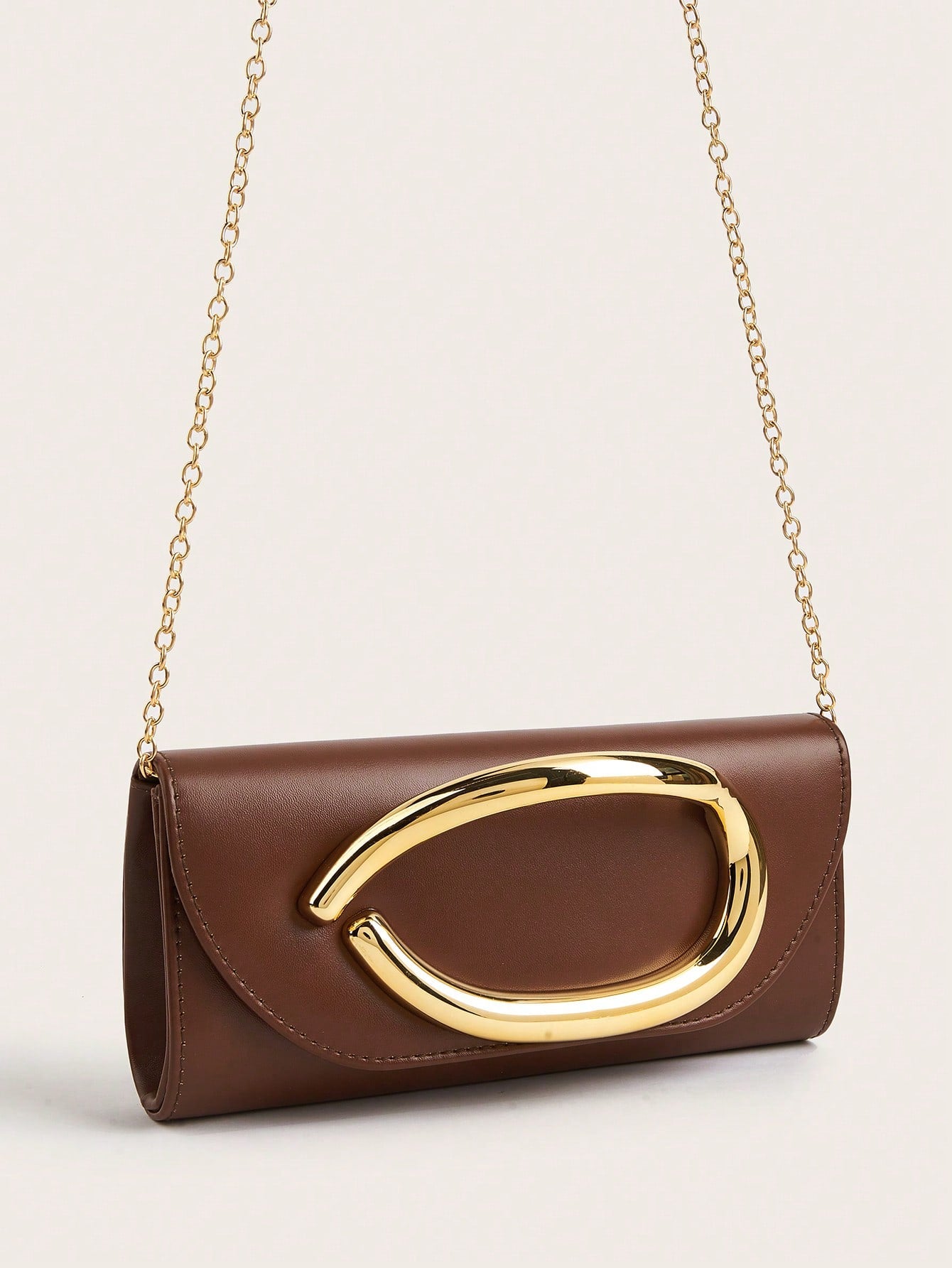 Retro Solid Color Clutch Bag, Versatile Handbag, Fashionable PU Leather Bag, Suitable For Women, Can Be Used For Weddings, Parties, Balls, Galas And Other Occasions, Stylish Women's Clutch Bag