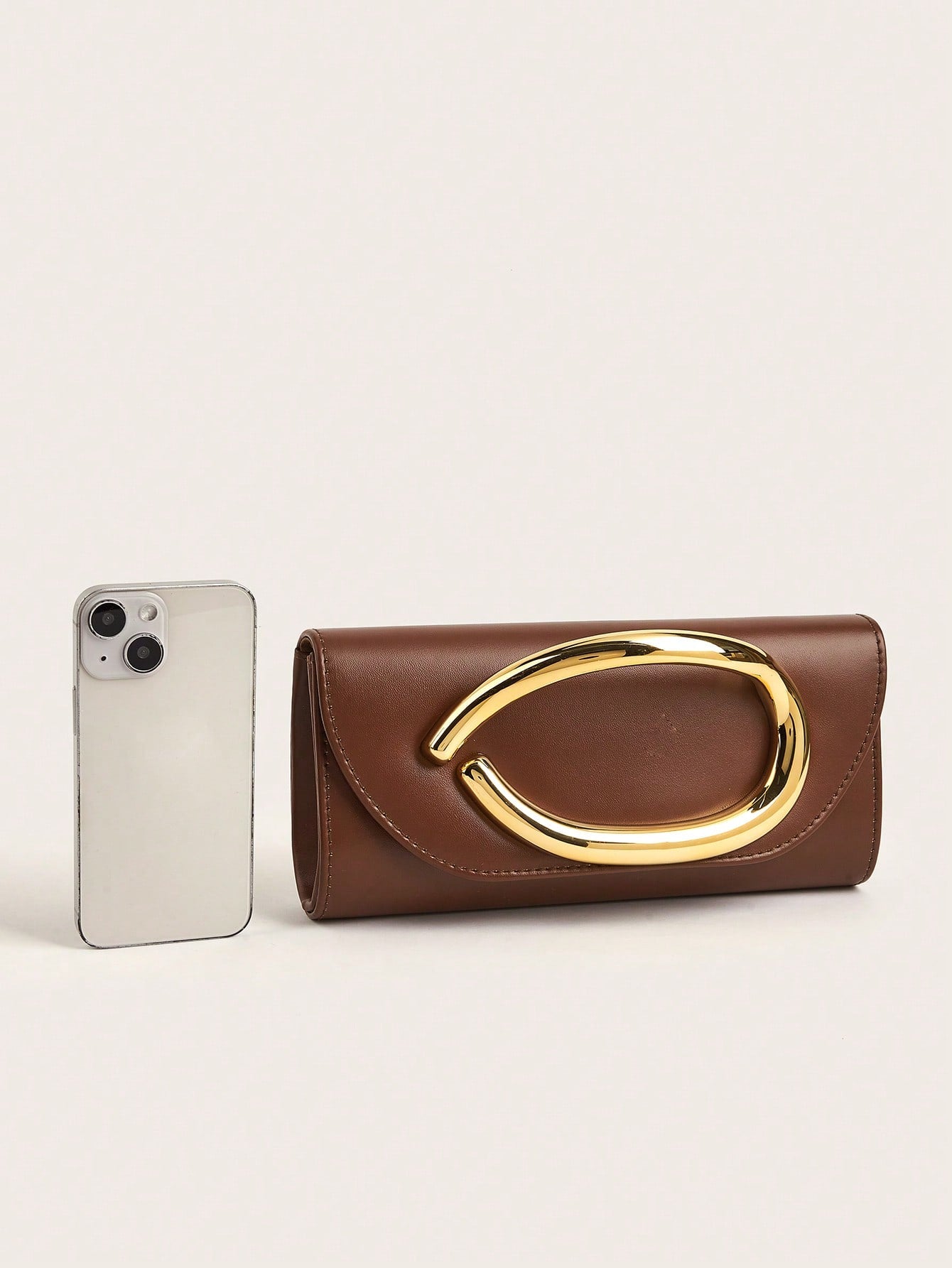 Retro Solid Color Clutch Bag, Versatile Handbag, Fashionable PU Leather Bag, Suitable For Women, Can Be Used For Weddings, Parties, Balls, Galas And Other Occasions, Stylish Women's Clutch Bag