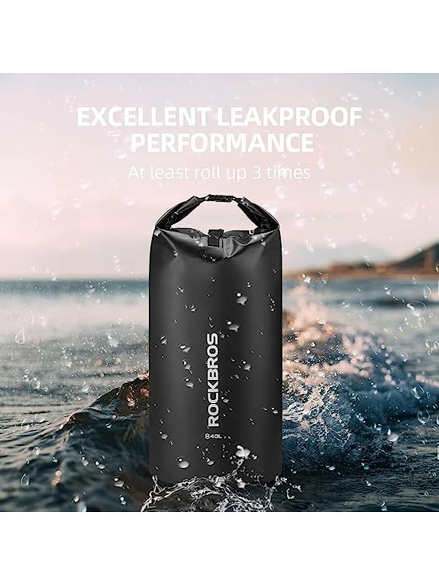 ROCKBROS Waterproof Dry Bag Heavy Durable Beach Backpack 2L 5L 10L 20L Floating Dry Sack For Boating Kayaking Camping Swimming Rafting Hiking Fishing