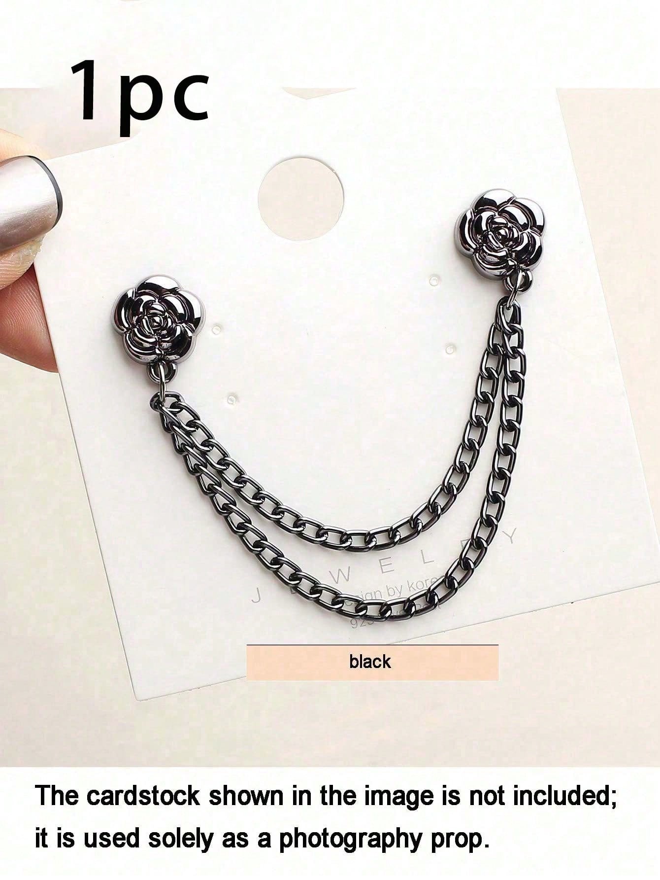 Rose-Shaped Pants Leg Shortener Clips, Hidden Button Design Prevents Pants Dragging, Waterproof, Portable, Durable, Suitable For Jeans And Casual Pants