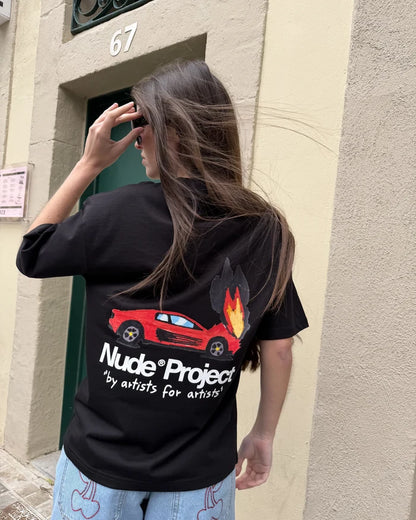 Rrari Tee Black