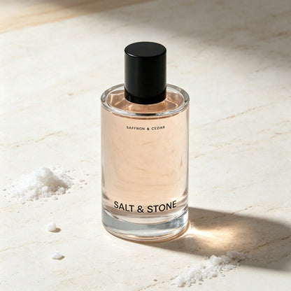 Salt & Stone Alt & Stone Saffron Cedar Unisex Eau De Toilette 100ml-A Clean, Modern Unisex Fragrance For Men And Women, Perfect For Everyday Wear At Work And On The Go