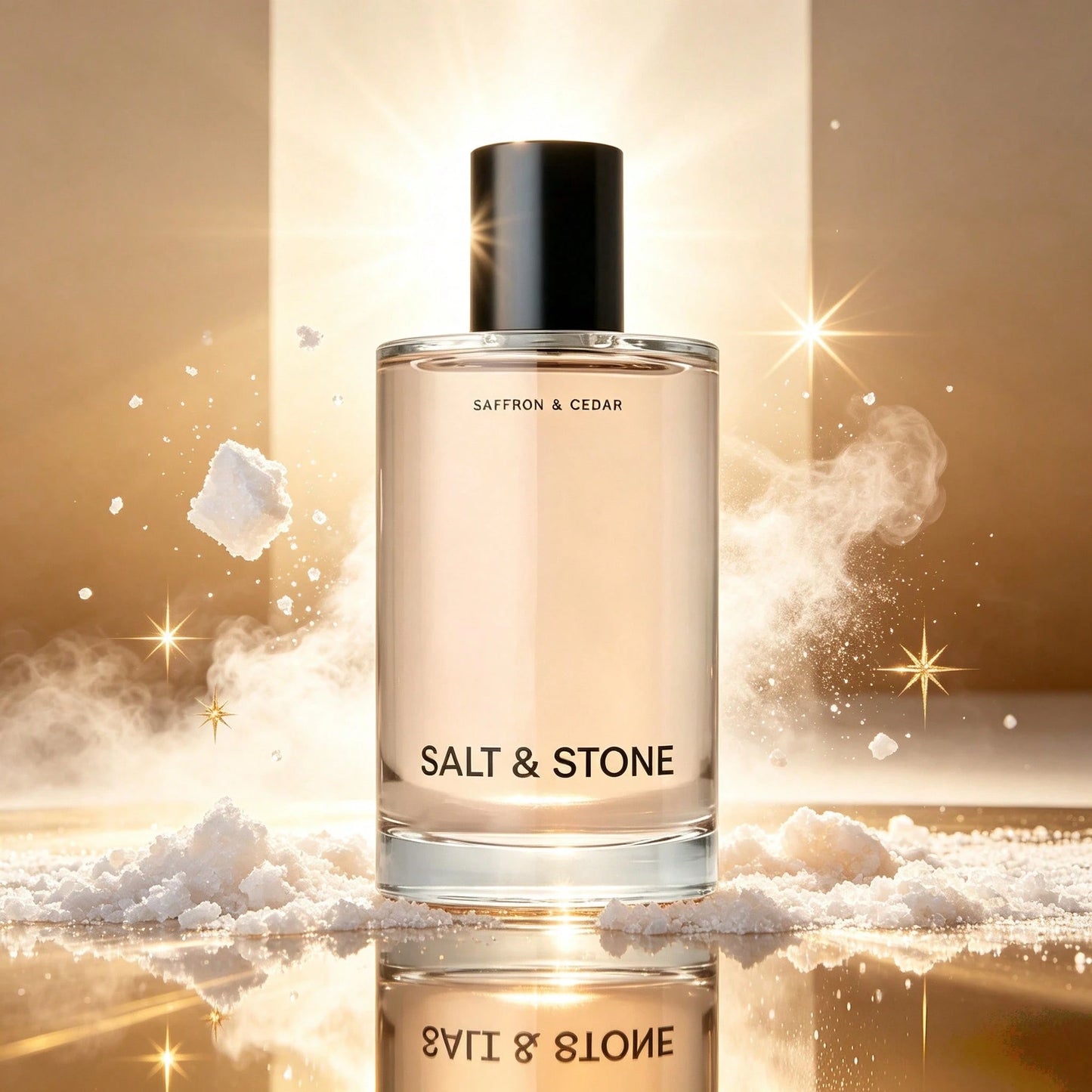 Salt & Stone Alt & Stone Saffron Cedar Unisex Eau De Toilette 100ml-A Clean, Modern Unisex Fragrance For Men And Women, Perfect For Everyday Wear At Work And On The Go