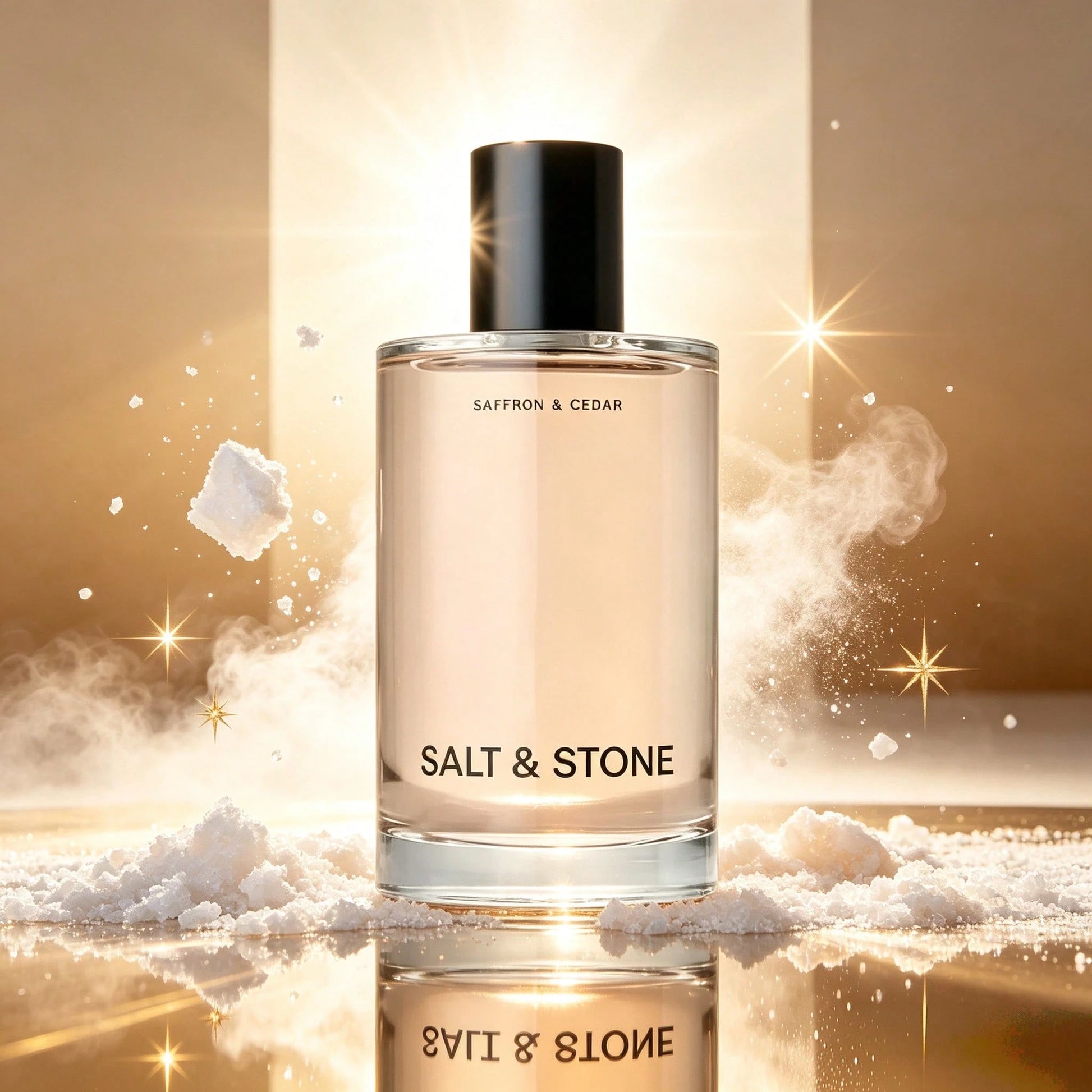 Salt & Stone Alt & Stone Saffron Cedar Unisex Eau De Toilette 100ml-A Clean, Modern Unisex Fragrance For Men And Women, Perfect For Everyday Wear At Work And On The Go