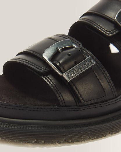 San Two Strap Orleans Leather Sandals