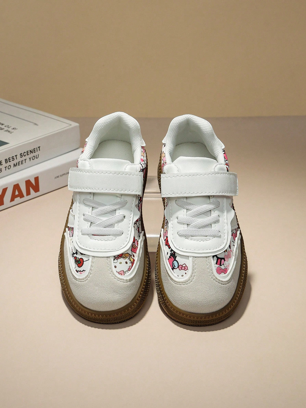 SANRIO 2026 New Comfortable Cartoon Kids Shoes, Fashionable Easy-To-Match Breathable Sports Shoes With KT Cat Design