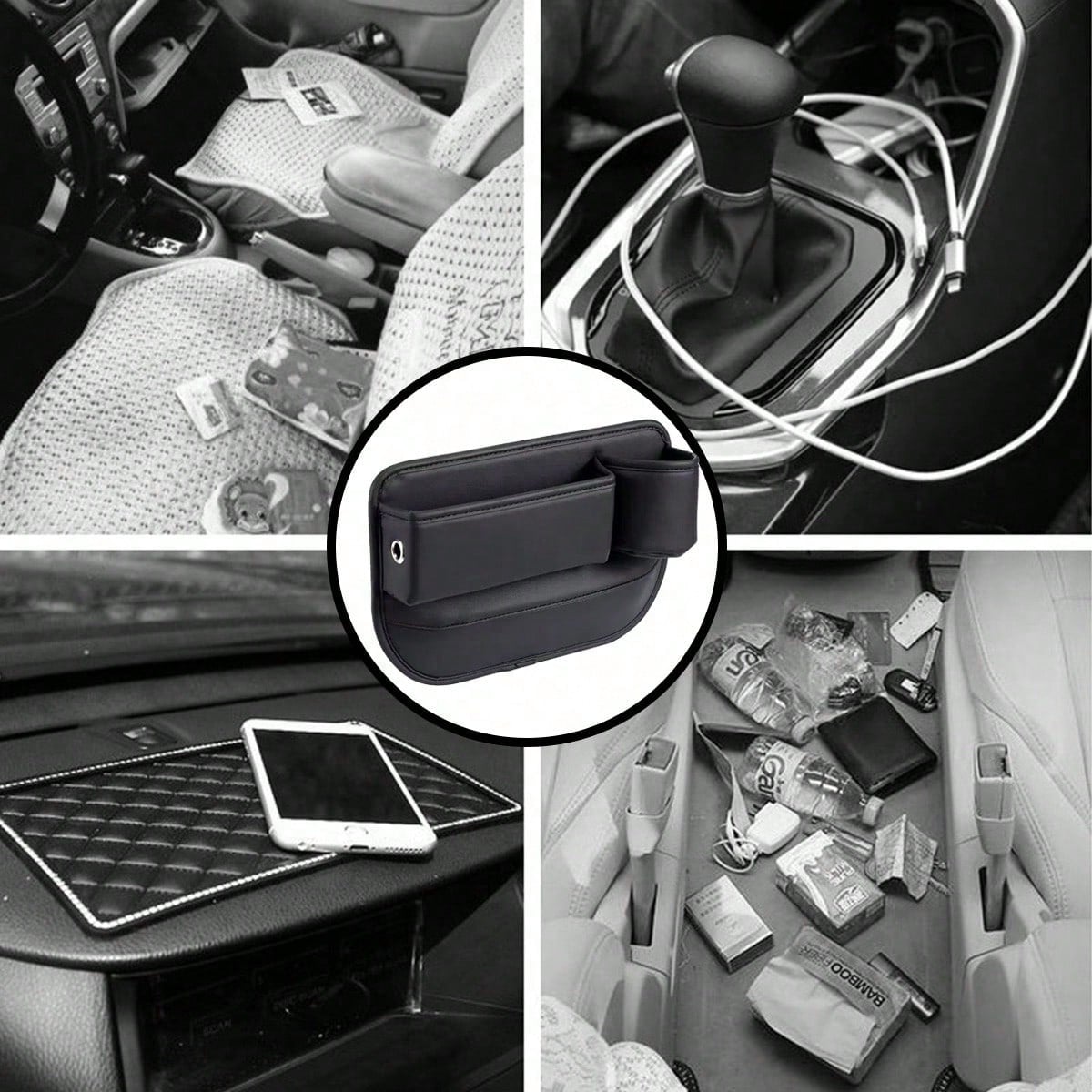Seat Gap Filler, Car Gap Filler Organizer, Car Gap Filler, Gap Filler Organizer, Car Gap Holder, Suitable Most Vehicles