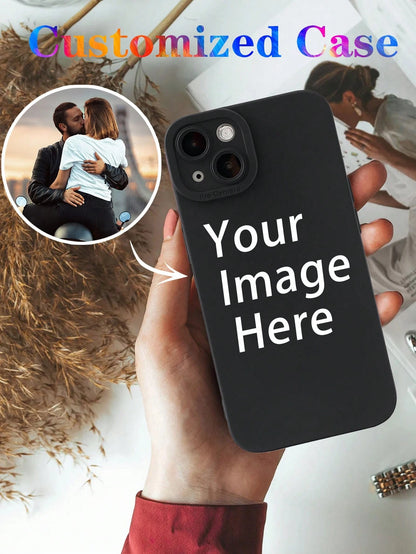 Shockproof DIY Customized Photo Phone Case, Personalized Image Case, Anniversary Wedding Birthday Mother's Father's Day Gift For Him Her, Fits 11 12 13 14 15 16 Pro Max, A14 A15 A55 A56 A34 A35, S23 S
