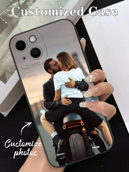 Shockproof DIY Customized Photo Phone Case, Personalized Image Case, Anniversary Wedding Birthday Mother's Father's Day Gift For Him Her, Fits 11 12 13 14 15 16 Pro Max, A14 A15 A55 A56 A34 A35, S23 S