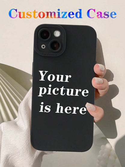 Shockproof DIY Customized Photo Phone Case, Personalized Image Case, Anniversary Wedding Birthday Mother's Father's Day Gift For Him Her, Fits 11 12 13 14 15 16 Pro Max, A14 A15 A55 A56 A34 A35, S23 S