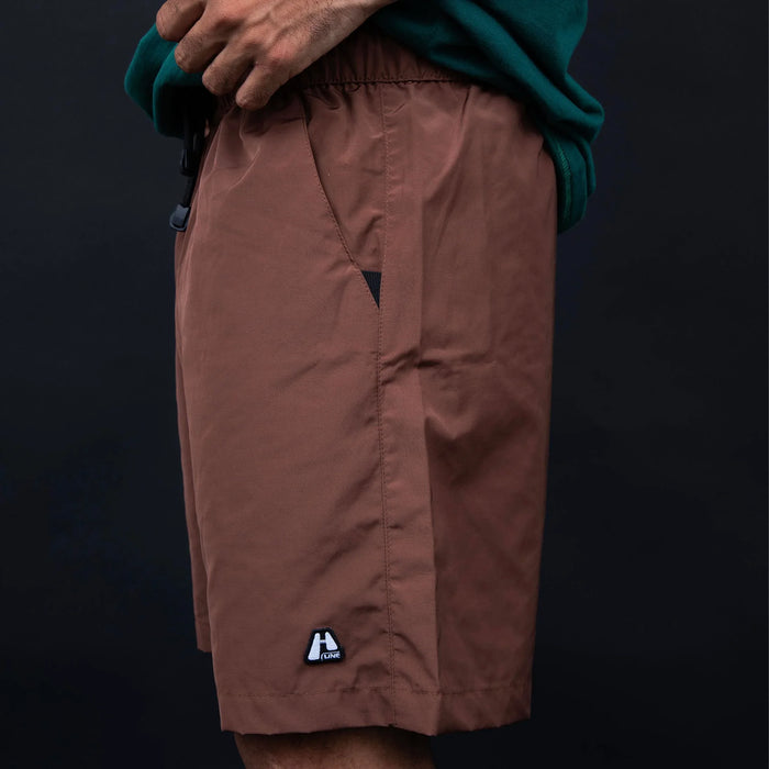 Shorts Logo Line Brown - Four Street