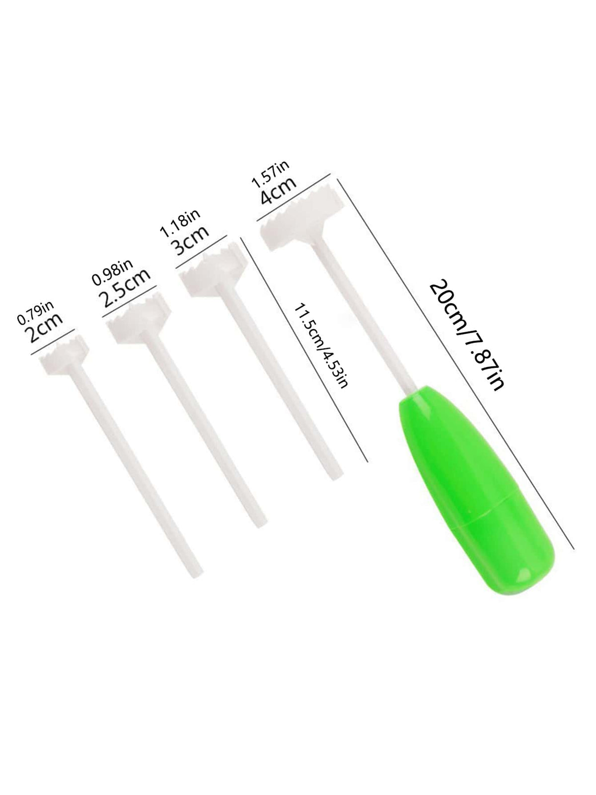 SikeSike 1pc Plastic Corer Tool, Vegetable Fruit Digging Device For Kitchen