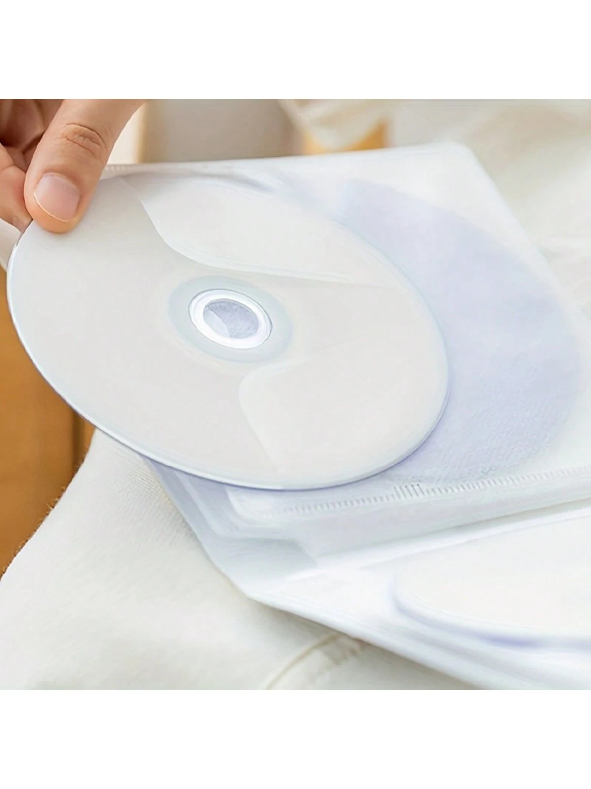 Simple For DVD Disc Box Home CD Bag Storage Book 12 In CD Storage Box Car Portable Disc Bag Game Disc Vinyl Record Storage